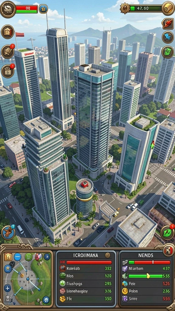 empire88 - Tampilan peta permainan yang detail dan menarik.