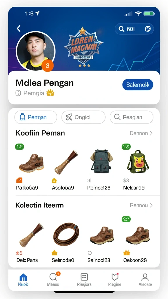 idn89 - Tampilan antarmuka IDN89 yang modern dan user-friendly.