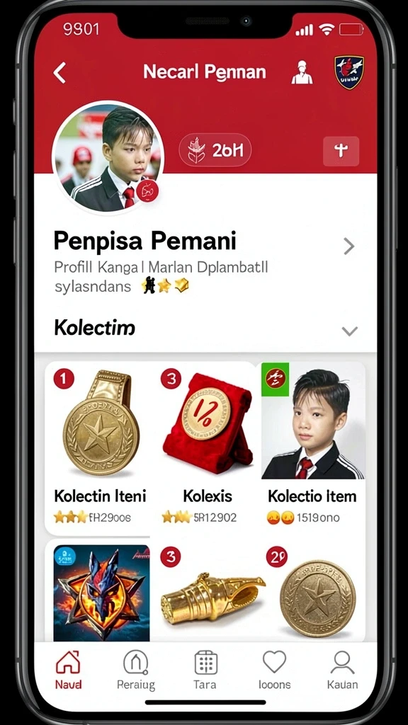 mkwin666 - Tampilan antarmuka yang menarik dan mudah digunakan.