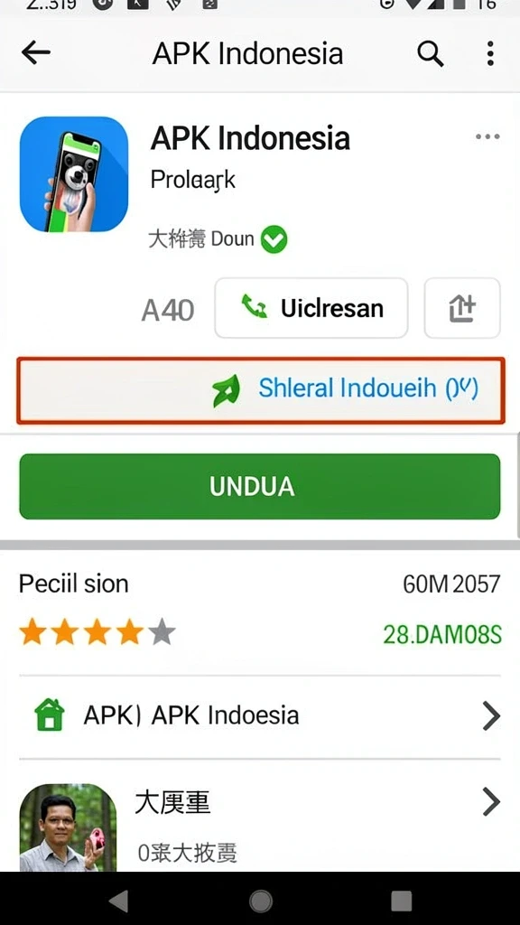 rebahin - Tampilan antarmuka yang ramah pengguna.