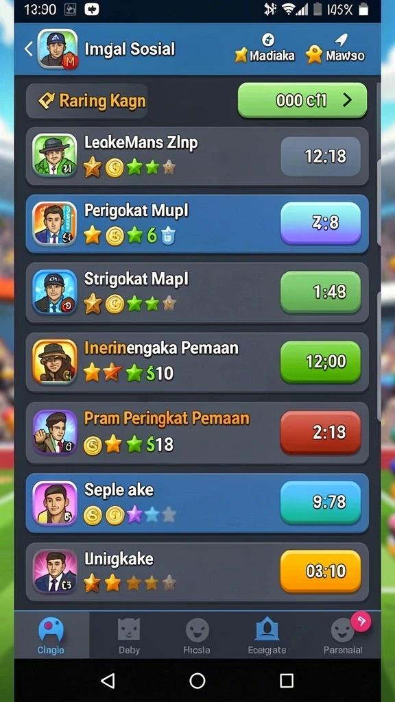 rejeki - Tampilan antarmuka yang user-friendly.