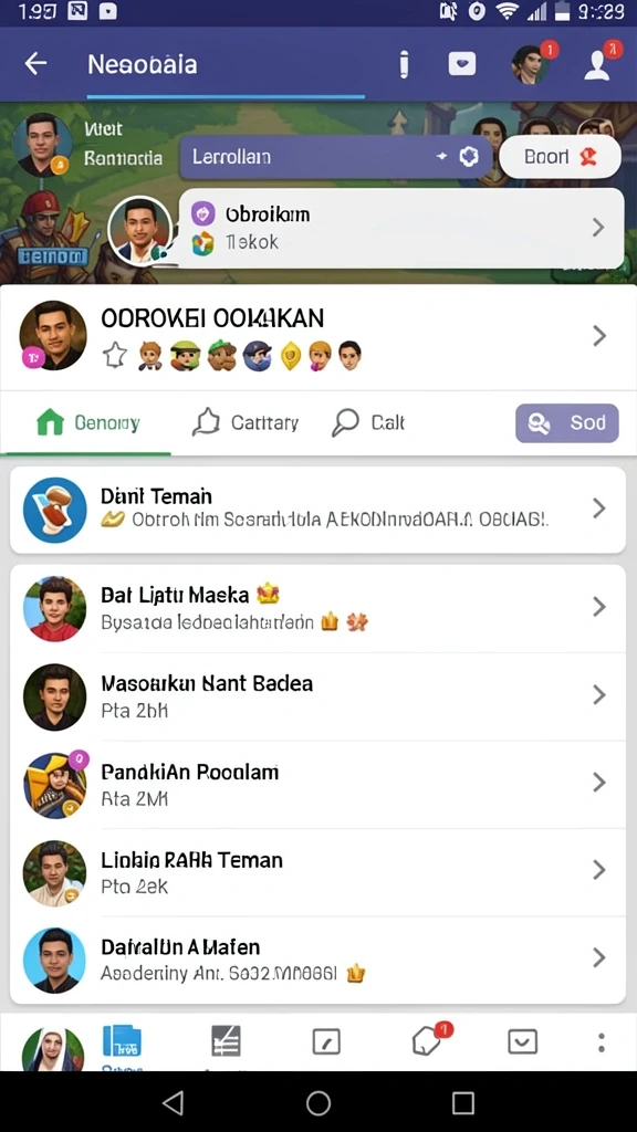 sarang777 - Karakter heroik yang bisa dipilih oleh pemain.